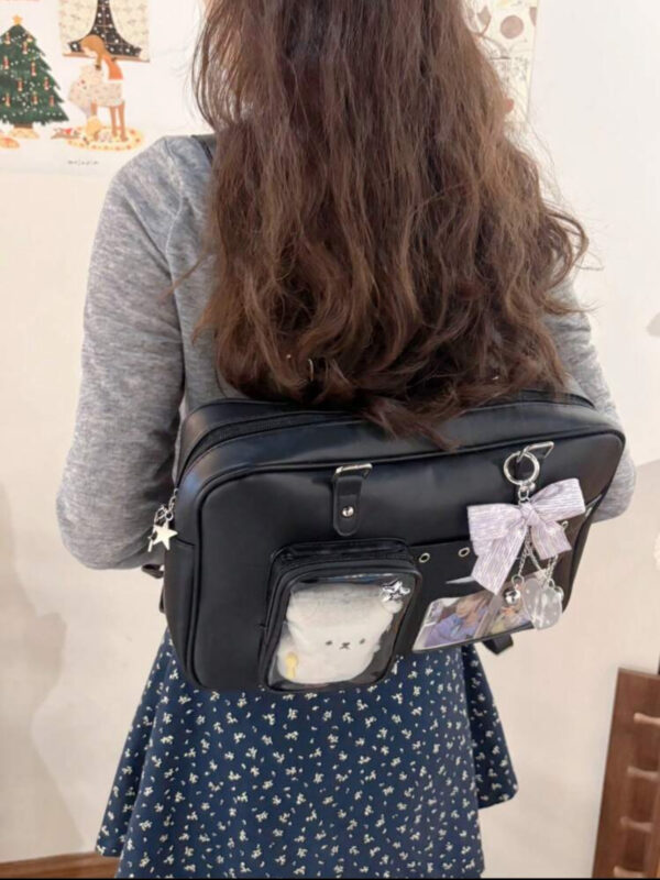 ⁦حقيبة يابانية جانبية/ ظهر⁩ - الصورة ⁦7⁩